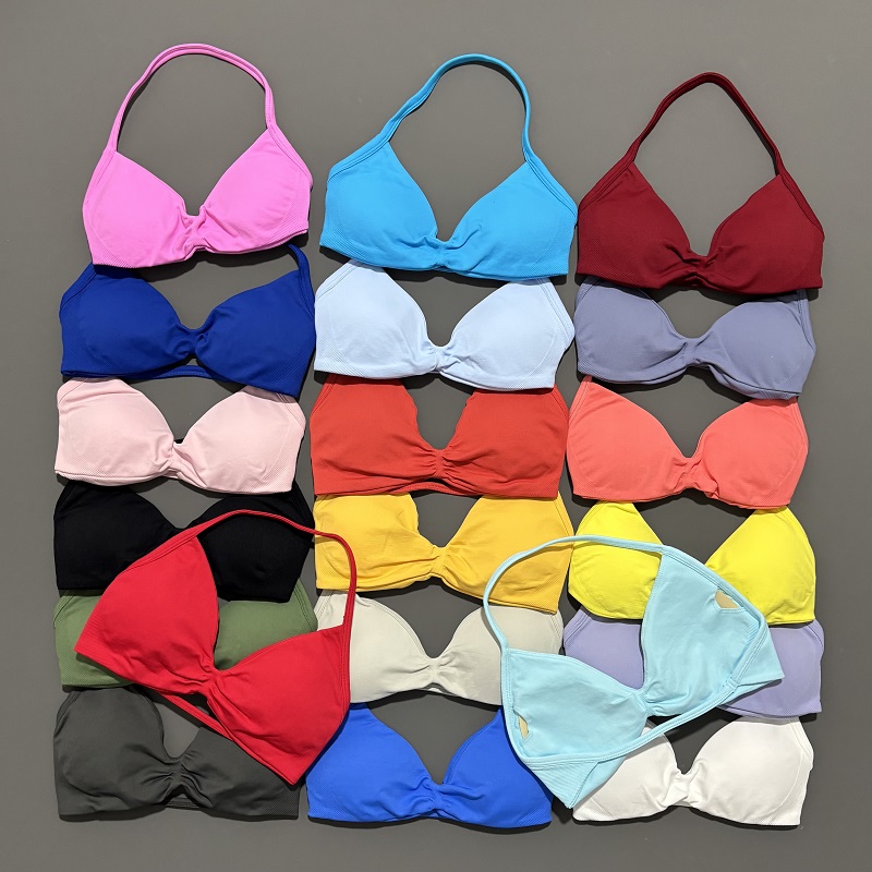 Sports Strappy Bra Yoga Underw - Sports Bra High Impact ulasan dan harga
