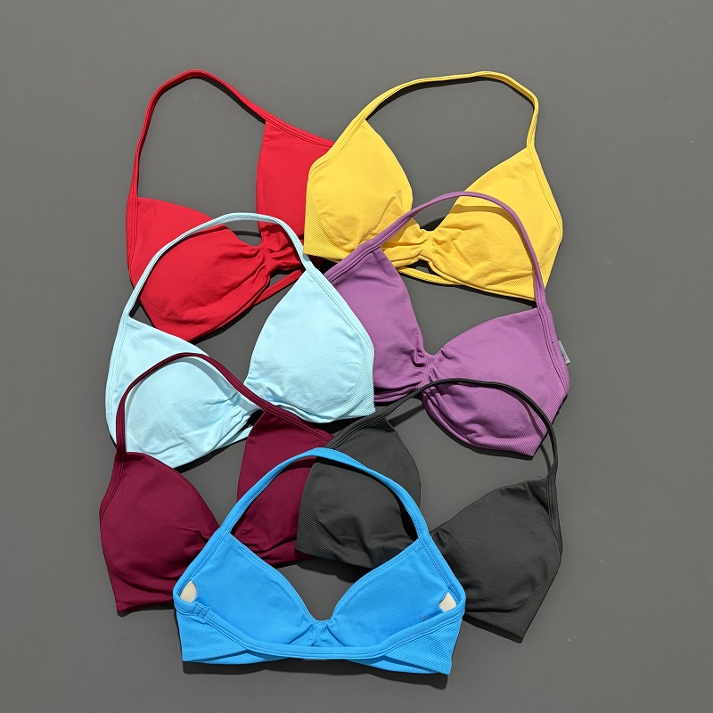 Sports Strappy Bra Yoga Underw - Sports Bra High Impact ulasan dan harga