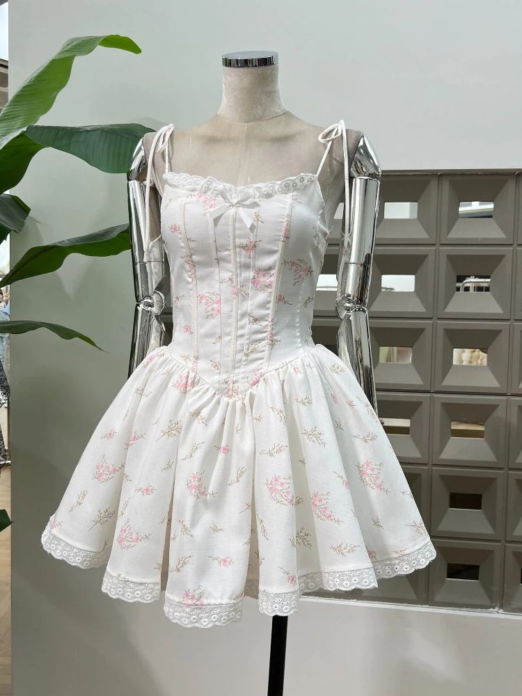 Summer Women's Dresses Fashion - Corset Waist Cinch ulasan dan harga