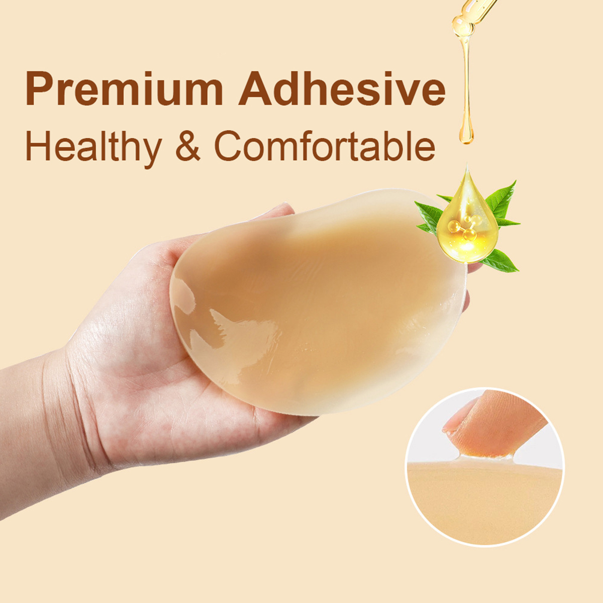3Pairs Crescent Nipple Cover S - Nipple Cover Pasties ulasan dan harga