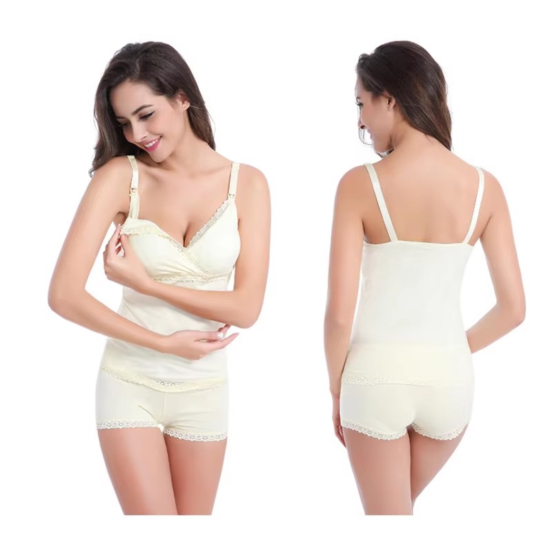 Maternity Clothes Women's Slee - Nursing Bra Sleep ulasan dan harga