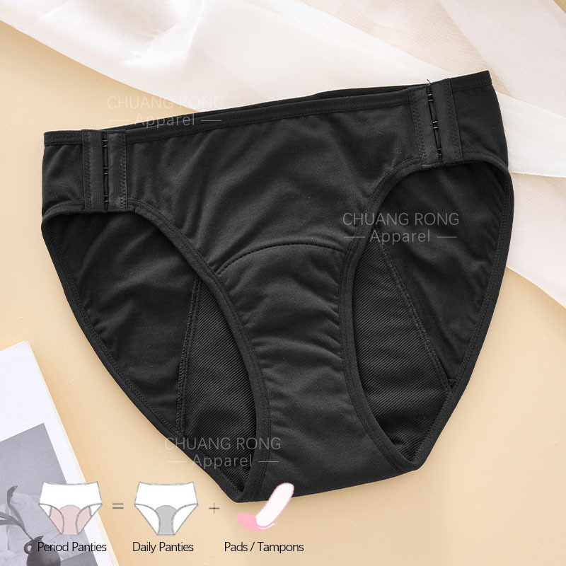 Plus Size Women's Easy-On Snap - Period Panty Absorbent ulasan dan harga