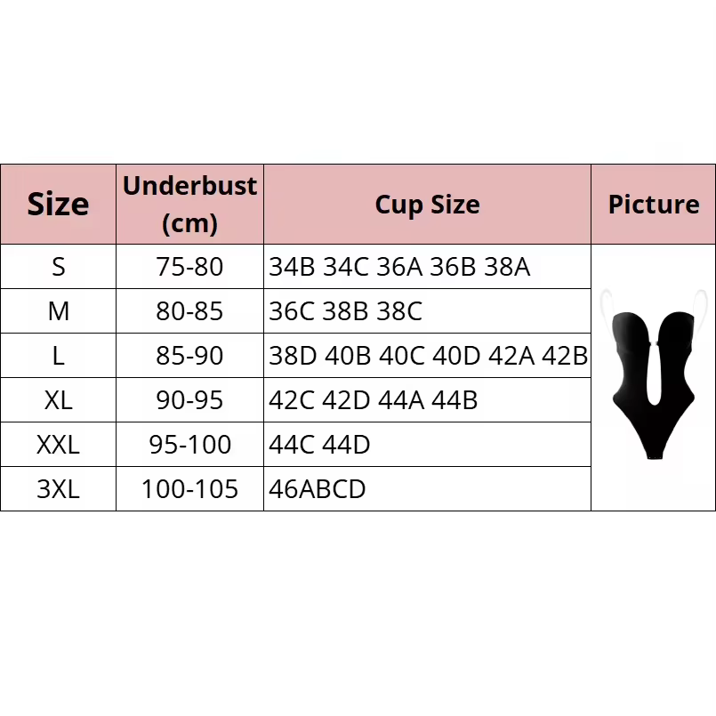 Women Body Shaper Bra Backless - Shapewear Bodysuit Firm ulasan dan harga