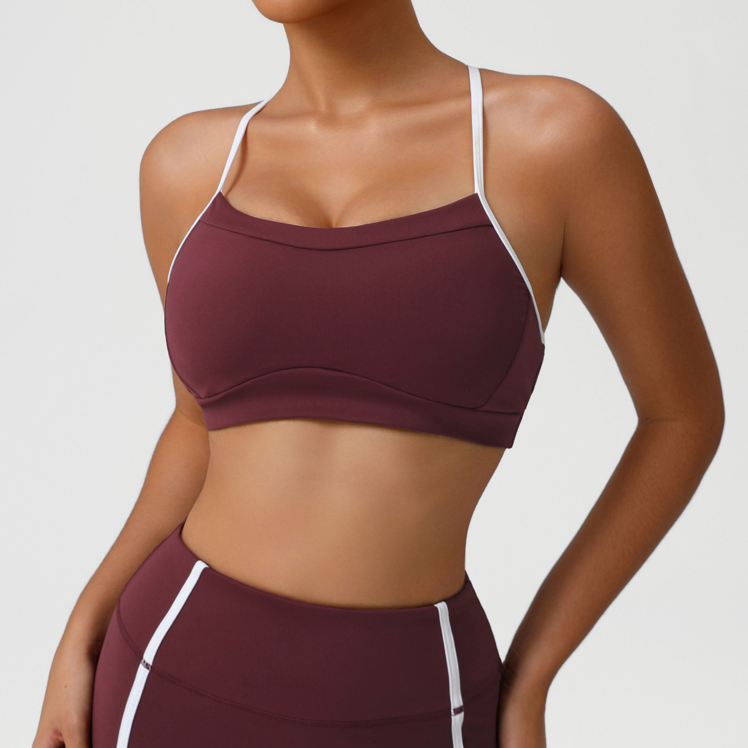 Stretchy Soft Sports Underwear - Sports Bra High Impact ulasan dan harga