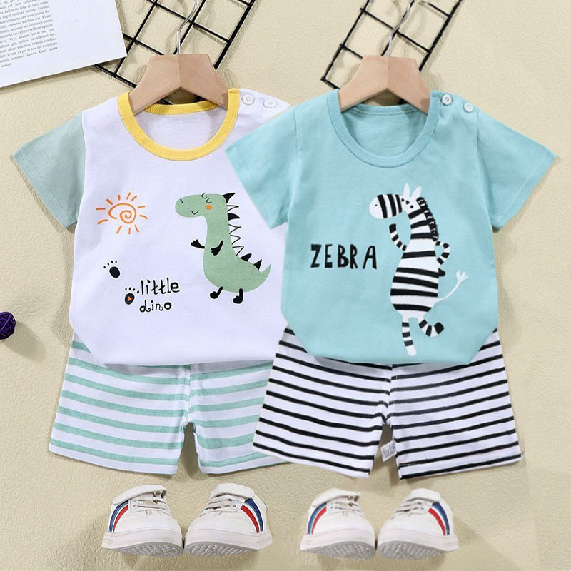 Cotton Tees+Shorts 2-piece Tra - Boyshort Underwear ulasan dan harga