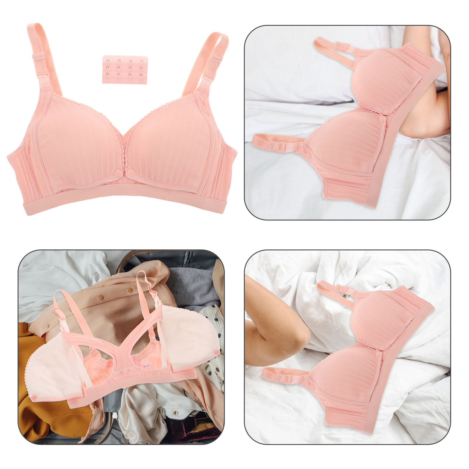 Nursing Bra Wireless Pink 38 8 - Nursing Bra Sleep ulasan dan harga