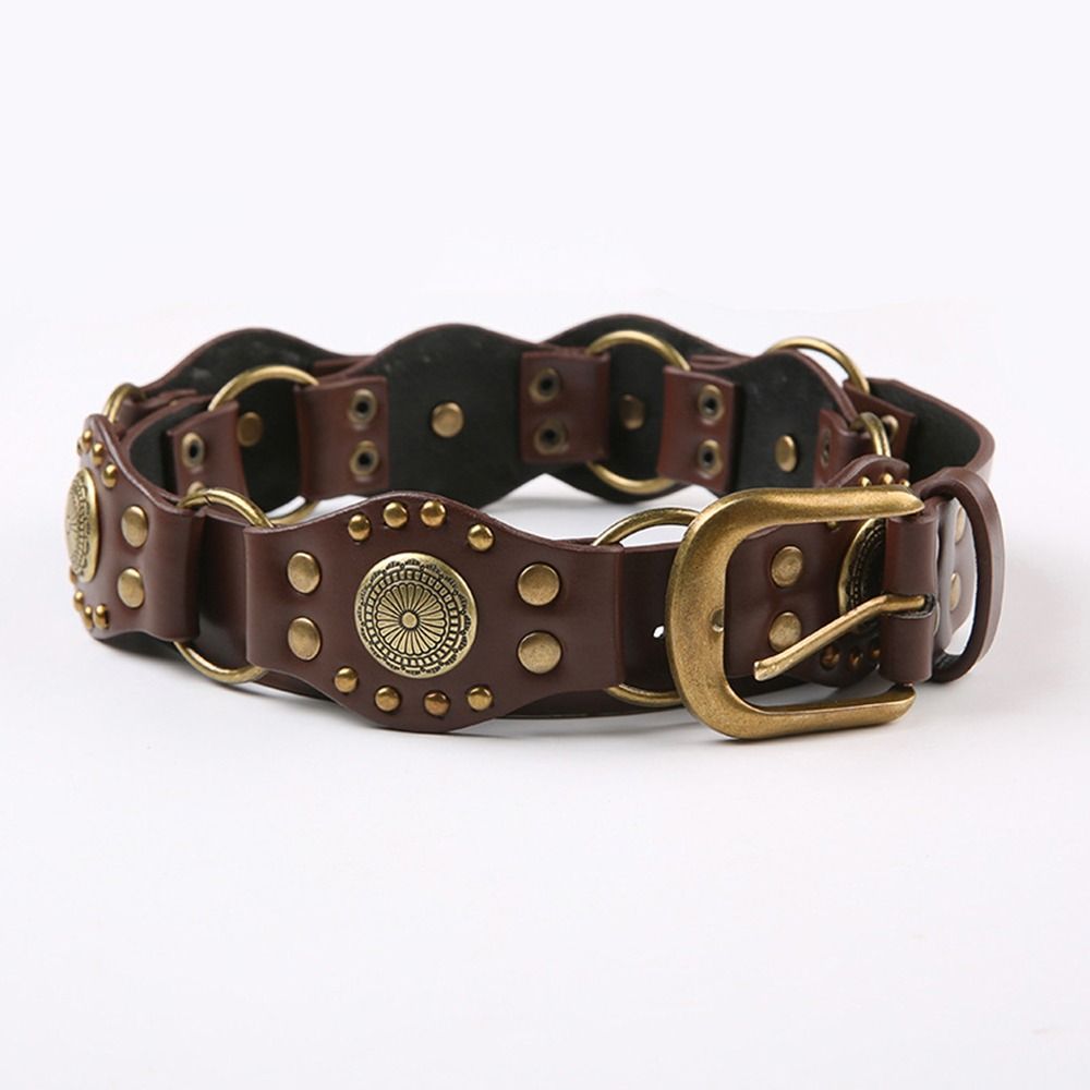 Grommet PU Leather Waist Belt  - Corset Waist Cinch ulasan dan harga