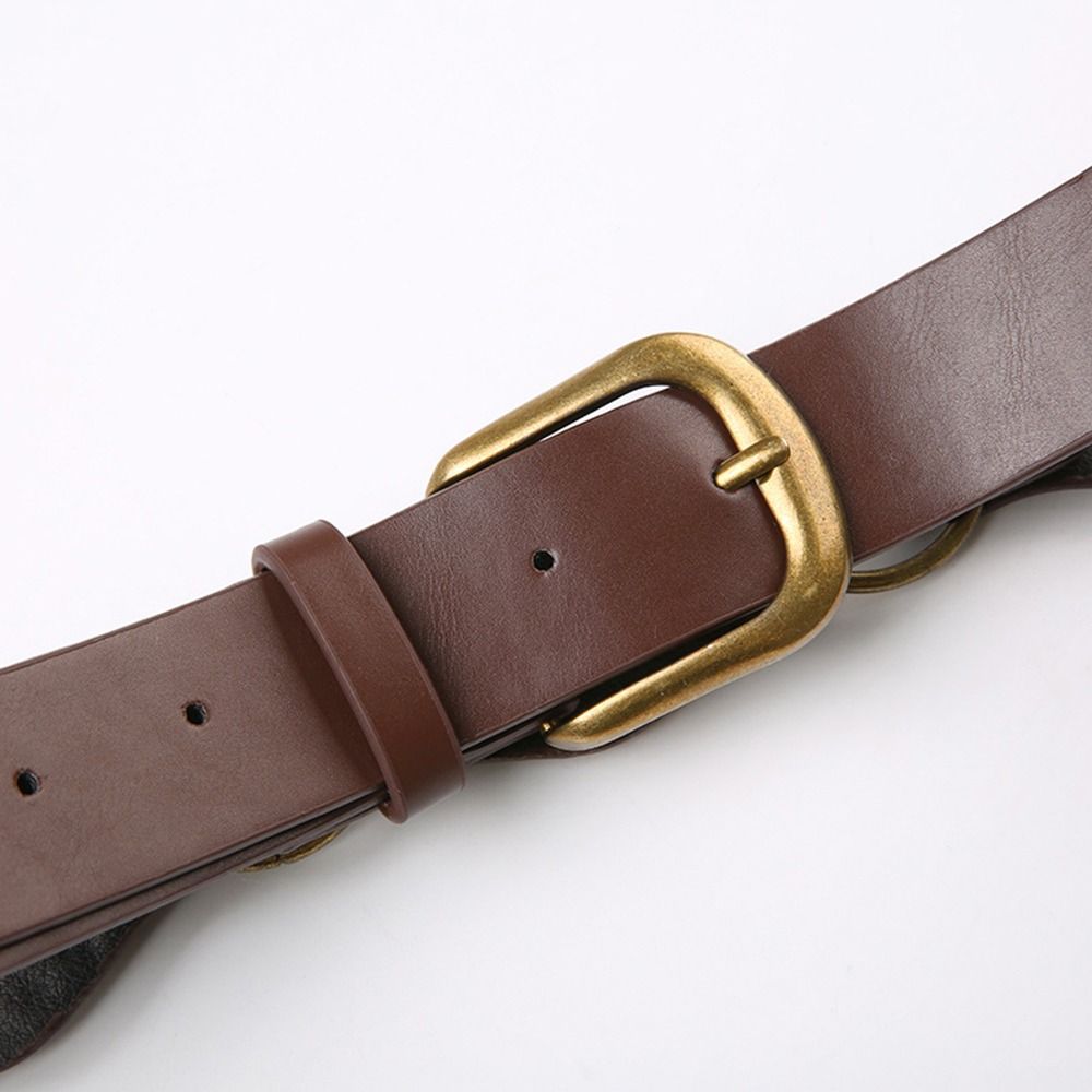 Grommet PU Leather Waist Belt  - Corset Waist Cinch ulasan dan harga