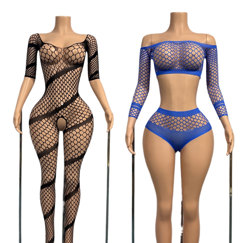 Plus Size Bodysuit Hollow Out  - Babydoll Chemise Night ulasan dan harga