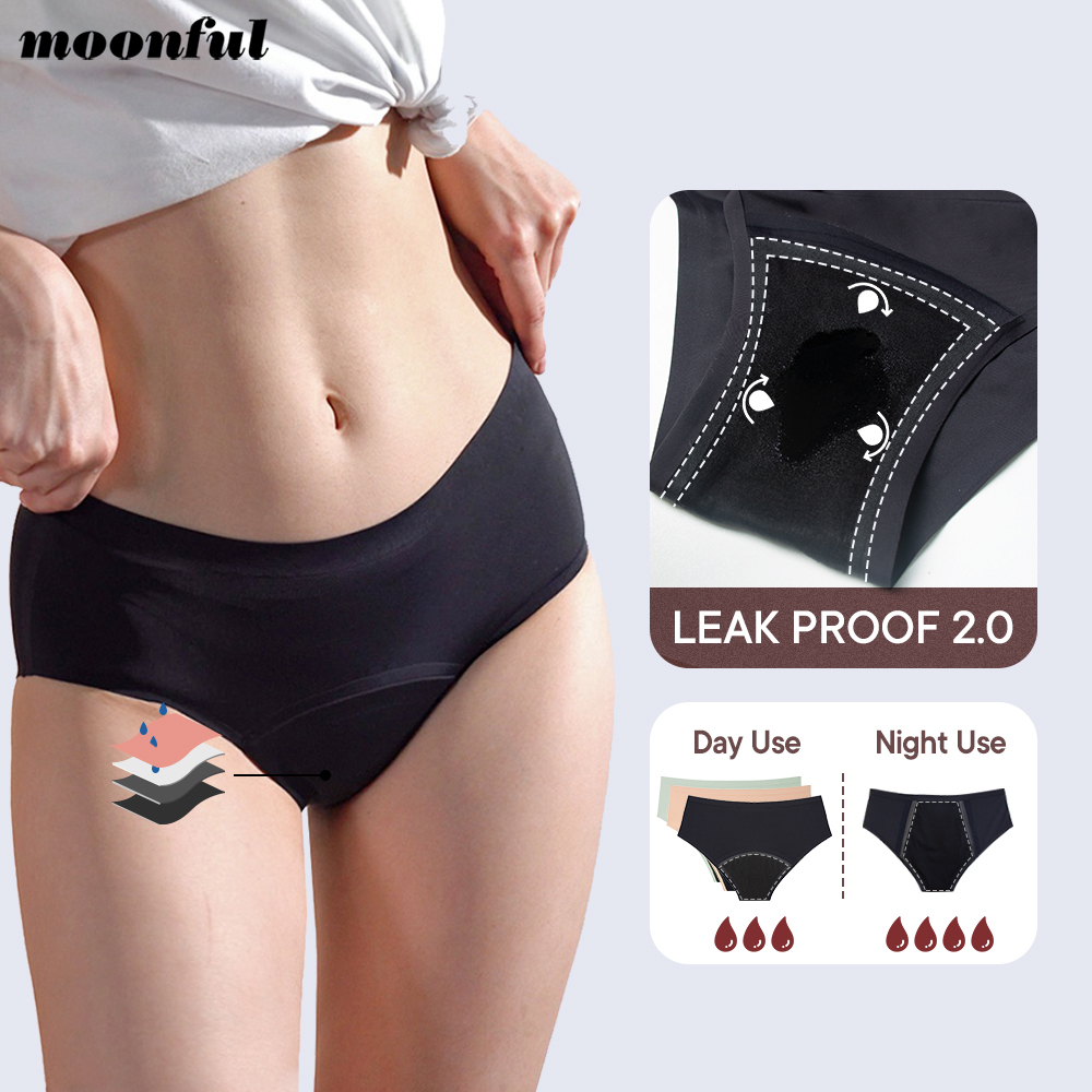 Seamless Menstruation Panties  - Period Panty Absorbent ulasan dan harga