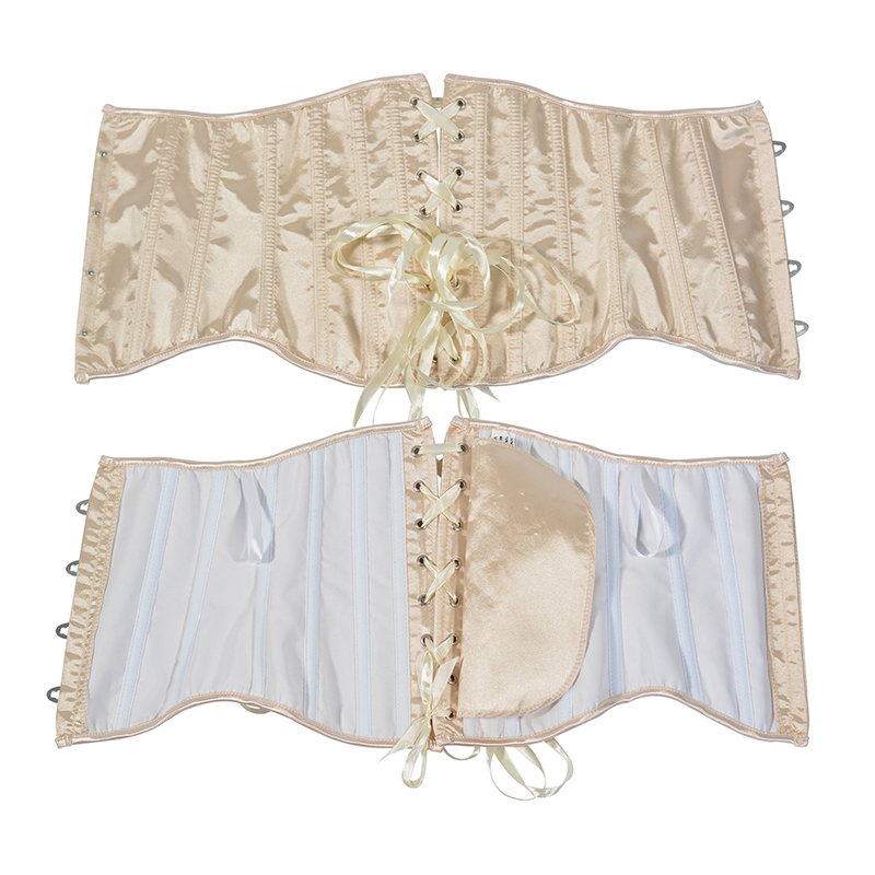 2025 Women Satin Underbust Cor - Corset Waist Cinch ulasan dan harga