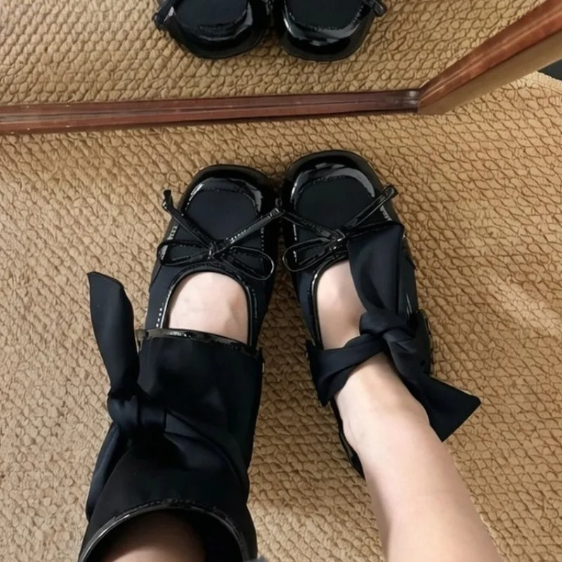 Detachable Satin Bow Ankle Str - Slip Dress Satin ulasan dan harga