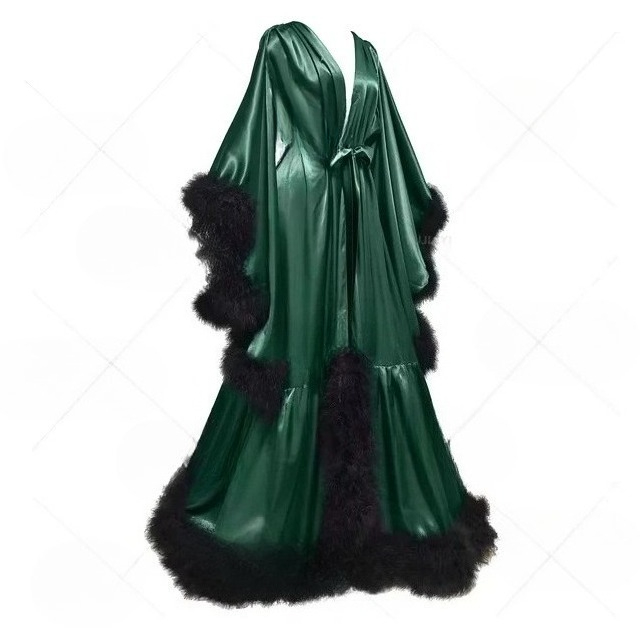 Customized Bathrobe for Women  - Robe Silk Women ulasan dan harga
