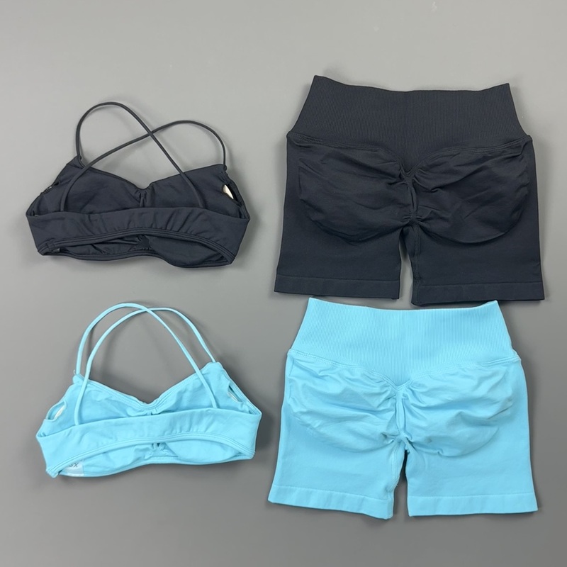2 Pieces Sports Set Women Thin - Sports Bra High Impact ulasan dan harga