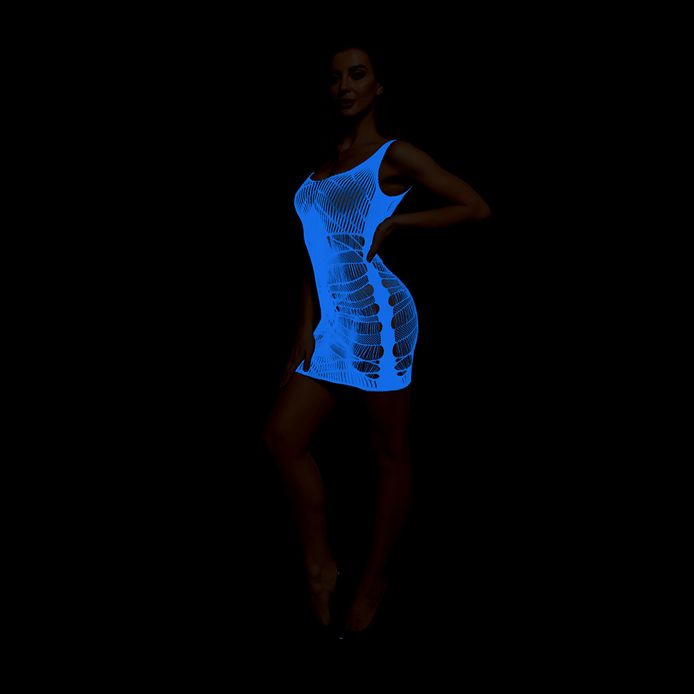 Pole Dance Clothing Luminous G - Bodystocking Fishnet ulasan dan harga