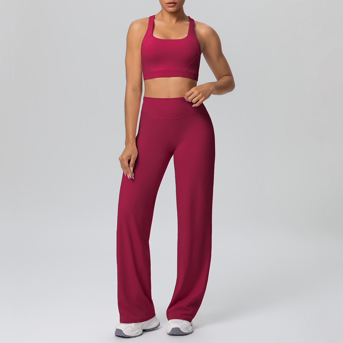Pad Cross Shoulder Strap Yoga  - Sports Bra High Impact ulasan dan harga